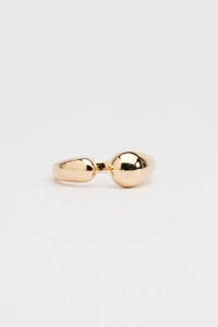 Anel Encontro Banho Ouro 18K