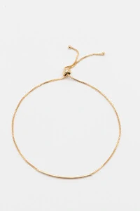 Pulseira Veneziana Palito Banho Ouro 18K