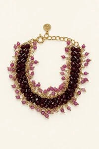 Pulseira Centopeia Fiori Banho Ouro 18K