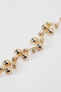 Pulseira Dourada Bubbles ZigZag
