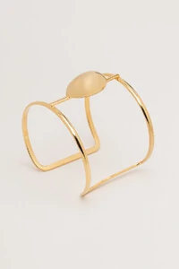 Pulseira Bracelete Semente Dourada