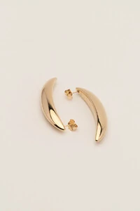 Brinco Dourado Bold Navete