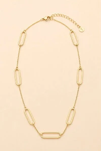 Colar Dourado Elos Slim