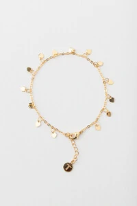 Pulseira Mini Corações Banho Ouro 18k