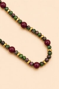 Colar Longo Veronica Banho Ouro 18K