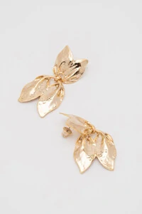 Brinco Dourado Tulipa