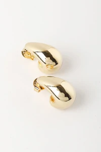 Brinco Dourado Gancho Bold