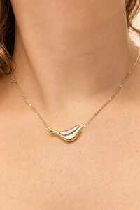 Colar Dourado Mãe e Filho