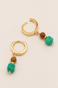 Brinco Argola Vicenza Banho Ouro 18K