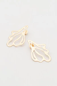 Brinco Dourado Alga Vazada