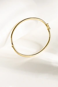 Pulseira Bracelete Fecho Click Banho Ouro 18k