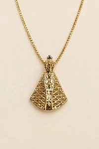 Colar Nossa Senhora Aparecida Banho Ouro 18K