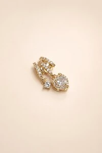 Pingente Coração Zircônia Banho Ouro 18K