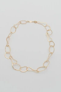 Colar Dourado Origem Elos Orgânicos