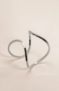 Pulseira Bracelete Encontro Prateado