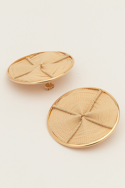 FotoBrinco Dourado Aro Palha