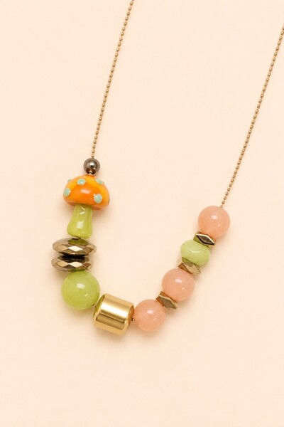 Foto Colar Lenny Longo Murano Banho Ouro 18K