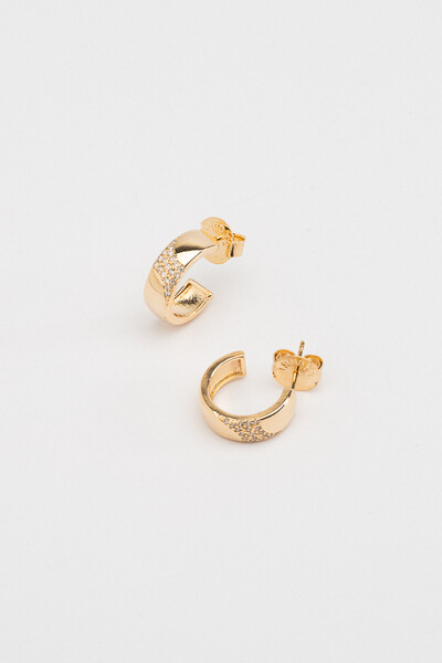 FotoArgola Zircônia Star Banho Ouro 18K