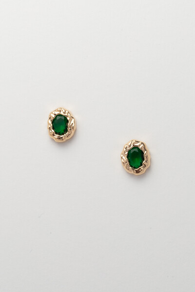 Foto Brinco Dourado Amazonas Verde Esmeralda