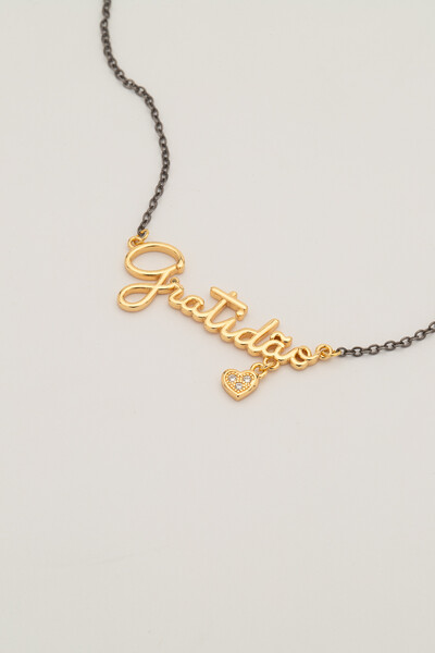 FotoColar Gratidão Banho Ouro 18k
