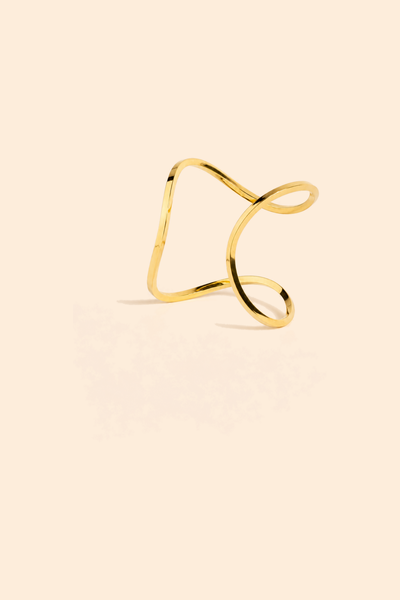 Foto Pulseira Bracelete Encontro Dourado
