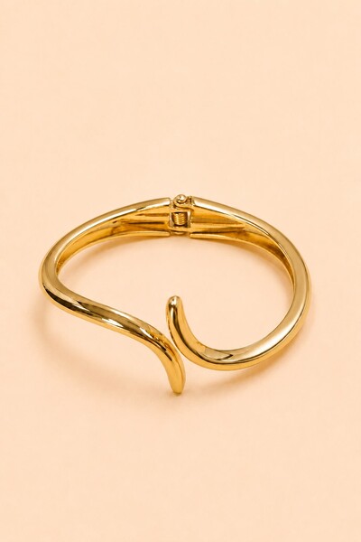 Foto Pulseira Bracelete Forma Encontro Slim
