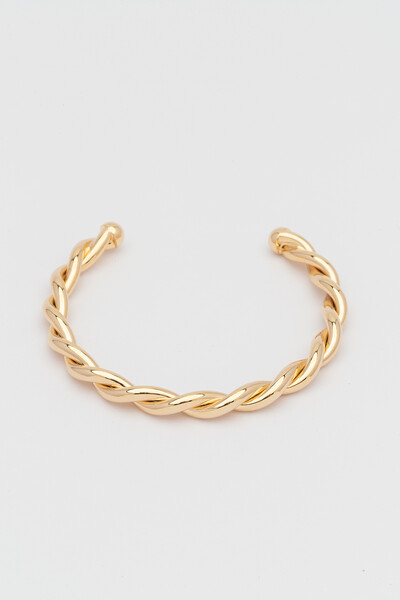 FotoPulseira Dourada Trançada