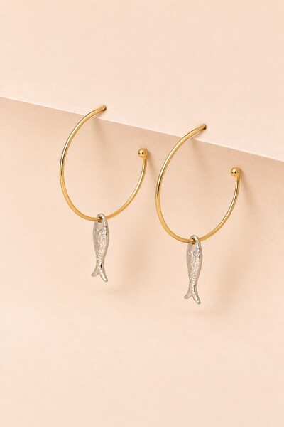 Foto Brinco Argola Dourada
