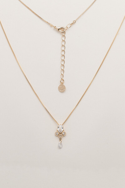 FotoColar Banho Ouro 18K Zircônias Cristal