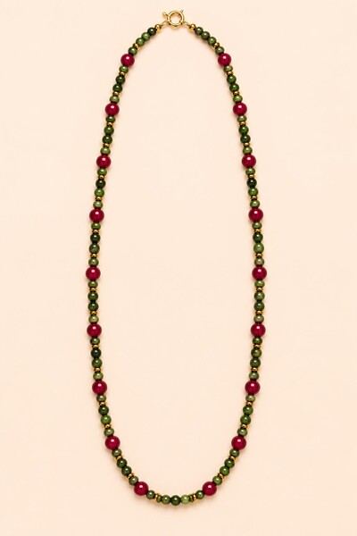 Foto Colar Longo Veronica Banho Ouro 18K