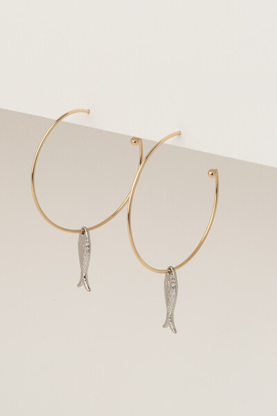 FotoBrinco Argola Dourada