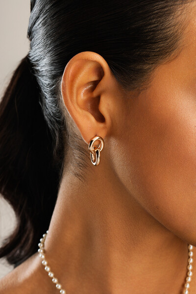 Foto Brinco Dourado Elos Orgânicos