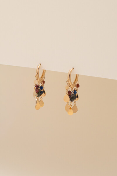 Foto Brinco Biarritz Cachinho Dream Banho Ouro 18K