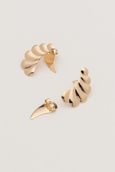 Foto Brinco Dourado Nuvem P