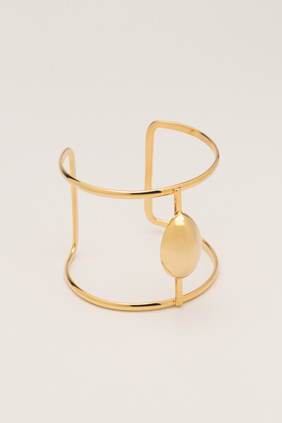 Foto Pulseira Bracelete Semente Dourada