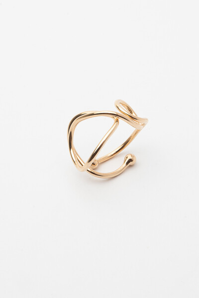 FotoAnel Dourado Fio Orgânico