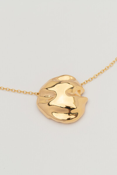 Foto Colar Dourado Longo Dunas