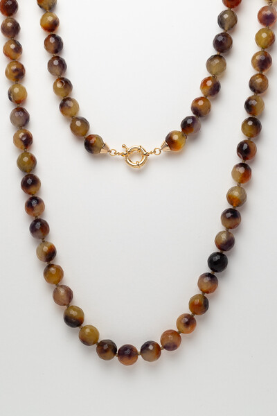 FotoColar Lavie Jade Mescla Banho Ouro 18K