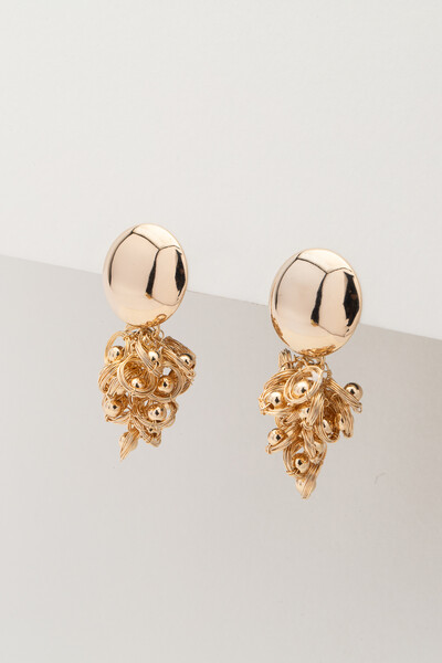 FotoBrinco Dourado Pastilha Cachinhos