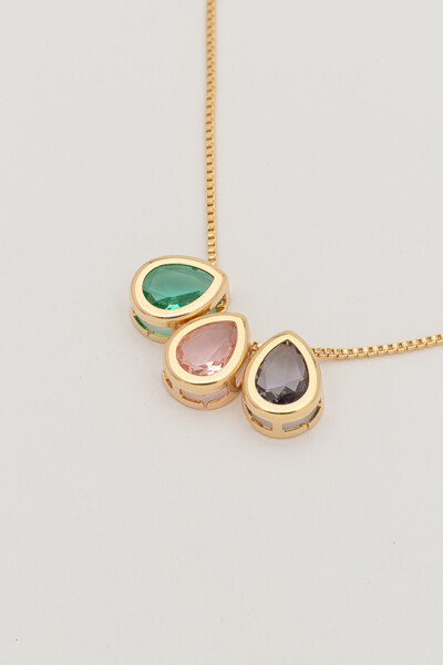 FotoColar Gotas Color Banho Ouro 18K