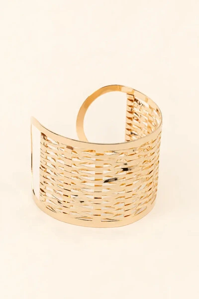Foto Pulseira Bracelete Fio Laminado