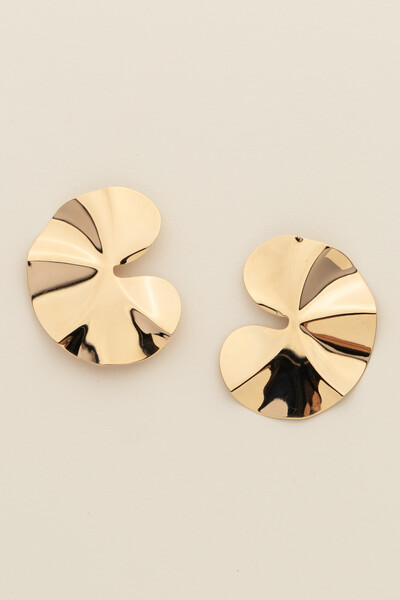 FotoBrinco Dourado Folha Placa Orgânica