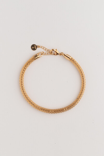 FotoPulseira Malha Banho Ouro 18K