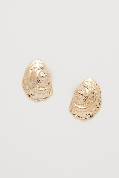 FotoBrinco Dourado Concha Texturizada