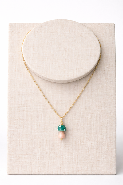 FotoPingente Cogumelo Da Sorte Banho Ouro 18K