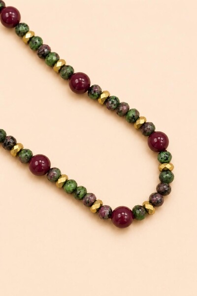Foto Colar Longo Veronica Banho Ouro 18K
