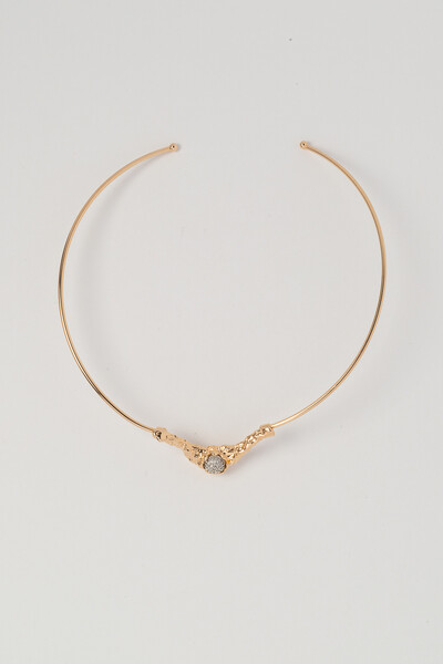 FotoColar Aro Choker Lava Zircônia Cristal