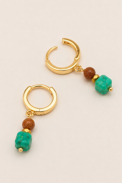 Foto Brinco Argola Vicenza Banho Ouro 18K