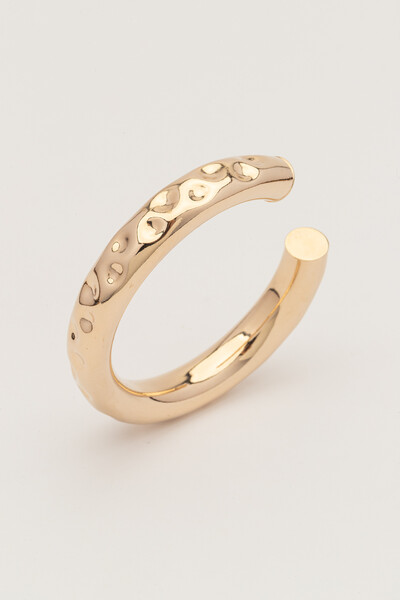 FotoPulseira Dourada Martelada