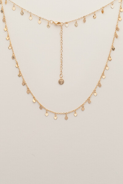 FotoColar Plaquinhas Mini Corações Banho Ouro 18k